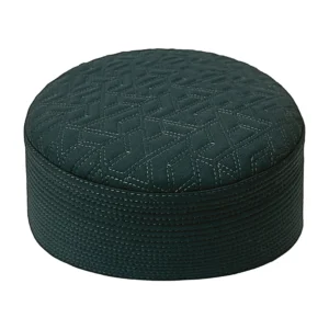 TEAL MEN PRAYER CAP WASH N WEAR