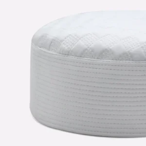 White Namaz Cap For Men