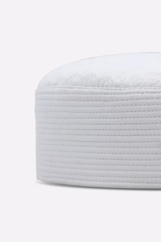 White Namaz Caps For Men