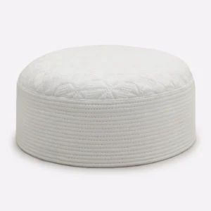 White Prayer Cap For Men