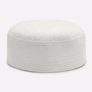 White Prayer Cap For Men