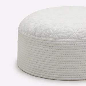 White Prayer Cap For Men