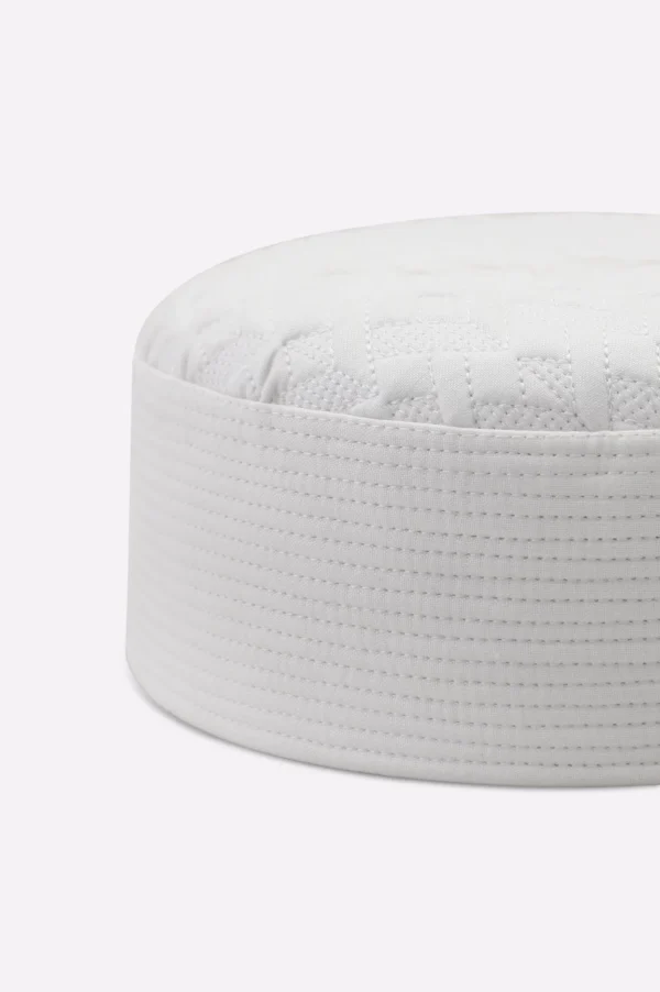 White Prayer Cap For Men