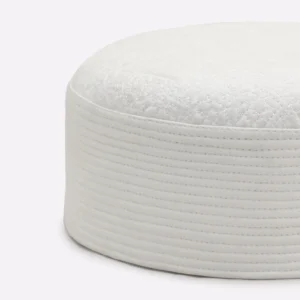 White Prayer Cap For Men