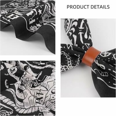 100% cotton Bandana Neck Scarf for Men & Women