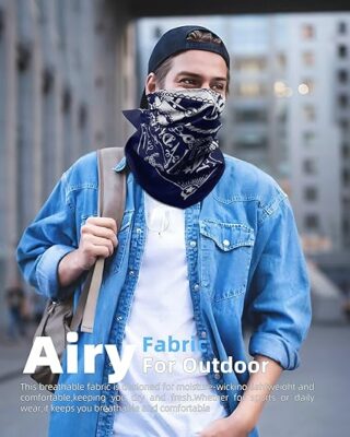 100% cotton Bandana Neck Scarf for Men & Women