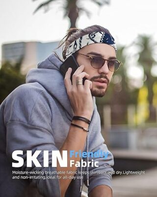 100% cotton Bandana Neck Scarf for Men & Women