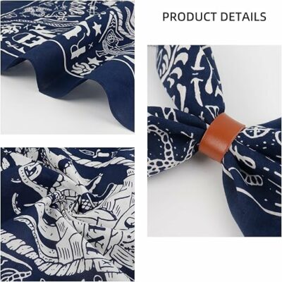 100% cotton Bandana Neck Scarf for Men & Women