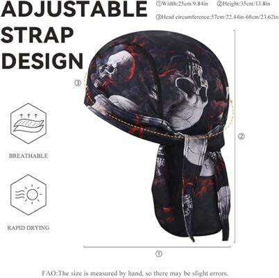3D Bandanna Cap for Men