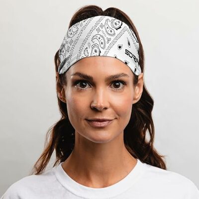 Suddora Paisley Print Bandana Headband