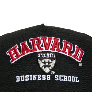 A-FRAME HARVARD CRIMSON BUSINESS SCHOOL SNAPBACK HAT