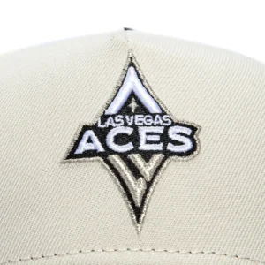 A-FRAME LAS VEGAS ACES A'JA WILSON #22 PATCH SNAPBACK HAT