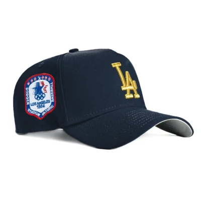 A-FRAME LOS ANGELES DODGERS 1984 OLYMPIC STADIUM PATCH SNAPBACK HAT