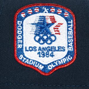 A-FRAME LOS ANGELES DODGERS 1984 OLYMPIC STADIUM PATCH SNAPBACK HAT
