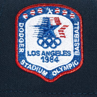 A-FRAME LOS ANGELES DODGERS 1984 OLYMPIC STADIUM PATCH SNAPBACK HAT