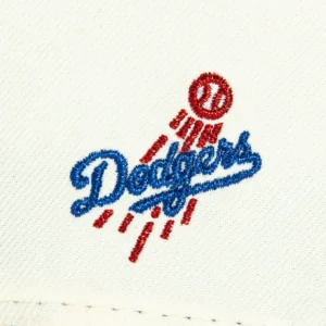 A-FRAME LOS ANGELES DODGERS LOGO PATCH 1984 OLYMPIC STADIUM SNAPBACK HAT