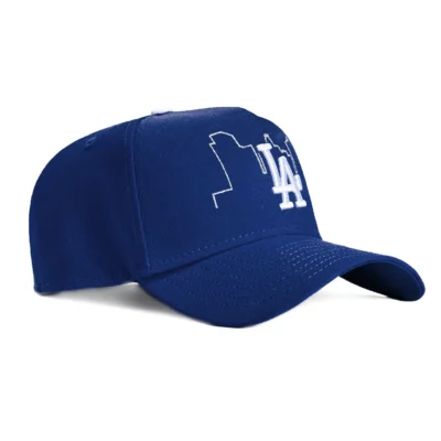 A-FRAME LOS ANGELES DODGERS SKYLINE SNAPBACK HAT