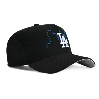A-FRAME LOS ANGELES DODGERS SKYLINE SNAPBACK HAT