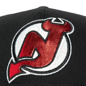 A-FRAME PATENT NEW JERSEY DEVILS 30TH ANNIVERSARY PATCH SNAPBACK HAT