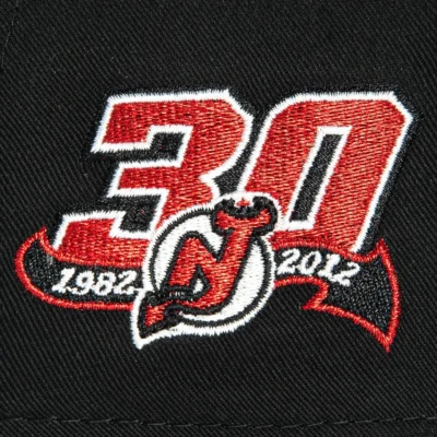 A-FRAME PATENT NEW JERSEY DEVILS 30TH ANNIVERSARY PATCH SNAPBACK HAT