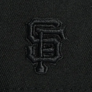 A-FRAME SAN FRANCISCO GIANTS LOGO PATCH BIRD STITCH SNAPBACK HAT