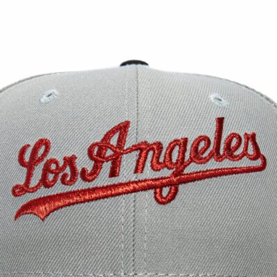 AMUSEMENT PARK LOS ANGELES DODGERS 1984 OLYMPIC STADIUM PATCH SCRIPT HAT