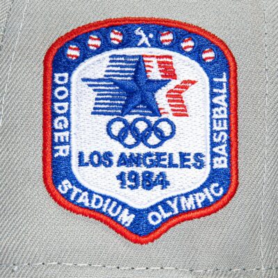 AMUSEMENT PARK LOS ANGELES DODGERS 1984 OLYMPIC STADIUM PATCH SCRIPT HAT
