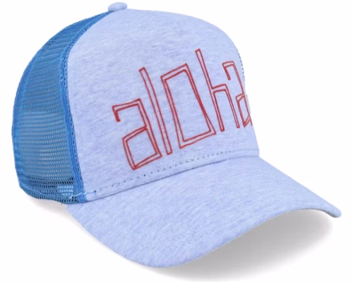 Aloha Jersey Blue Coastal Trucker - Coastal