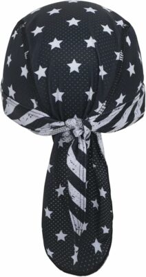 American Flag Pirate Bandana Skull Cap for Men and Women