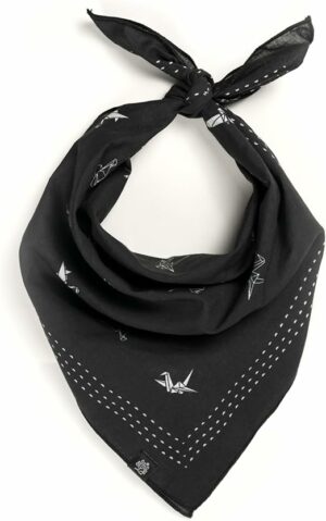 Bandana 100% cotton for Men & Women Charcoal Grey
