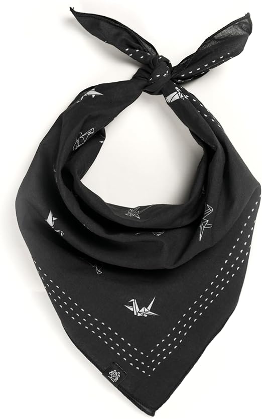 Bandana 100% cotton for Men & Women Charcoal Grey