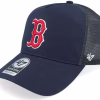 Boston Red Sox Mesh Hitch Navy A-Frame Trucker - 47 Brand