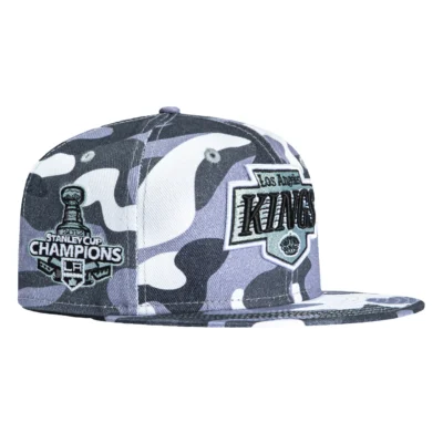 COLOUR CAMO LOS ANGELES KINGS 2012 STANLEY CUP CHAMPIONS PATCH HAT