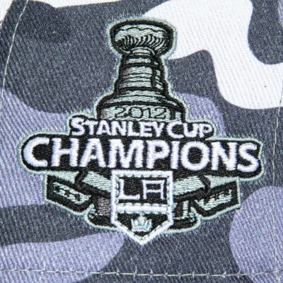 COLOUR CAMO LOS ANGELES KINGS 2012 STANLEY CUP CHAMPIONS PATCH HAT
