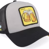 Cocktails Cheers GreyBlack Trucker - Capslab