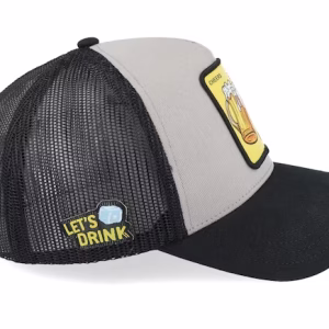 Cocktails Cheers GreyBlack Trucker - Capslab