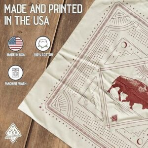 Cotton Bandana, Natural White