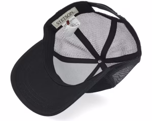 Cotton Black Trucker - Stetson