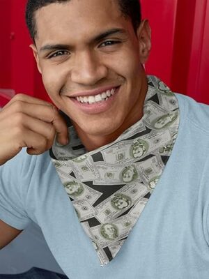 Cotton Print Bandana for Men Women