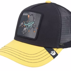 Deadly Mini BlackYellow A-Frame Trucker - Goorin