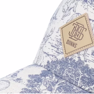 Deer Pattern WhiteNavy A-Frame Trucker - Djinns