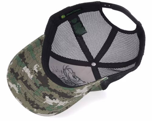 Digital Camo BlackCamouflage Trucker - John Deere