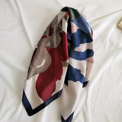 FONYVE Silk Head Scarf for Women
