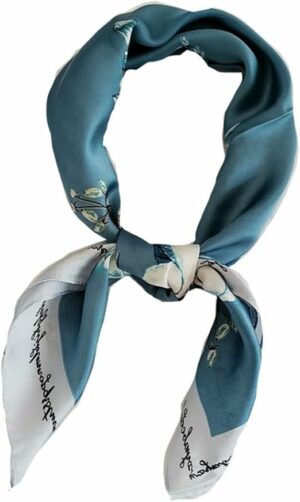 FONYVE Silk Head Scarf for Women