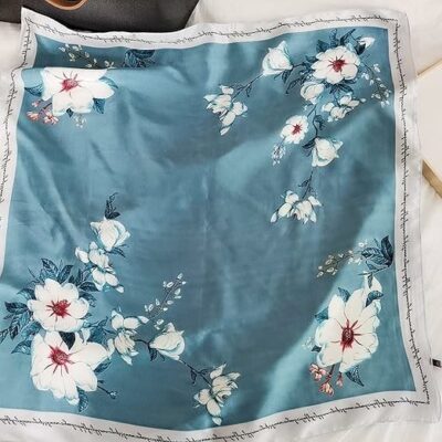 FONYVE Silk Head Scarf for Women