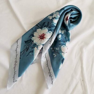 FONYVE Silk Head Scarf for Women