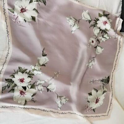 FONYVE Silk Head Scarf for Women