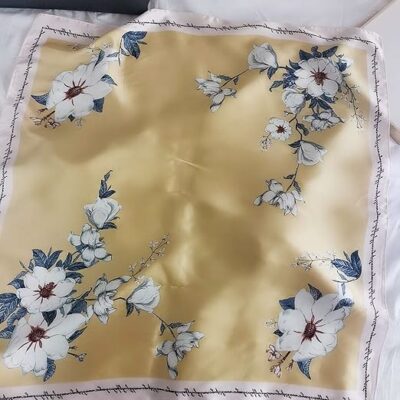 FONYVE Silk Head Scarf for Women