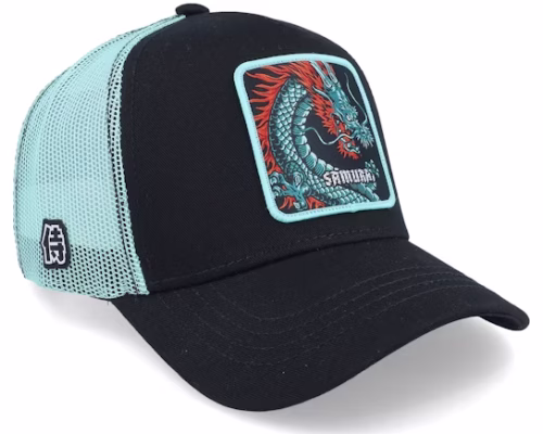 Fantastic Beasts Dragon BlackLight Blue Trucker - Capslab