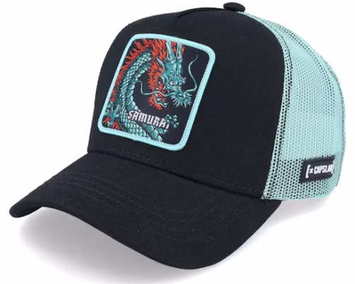 Fantastic Beasts Dragon BlackLight Blue Trucker - Capslab